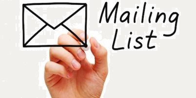 Iscrizione Mailing List